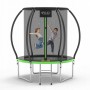 Батут із внутрішньою сіткою 4FIZJO PRO 6FT 183 см Black/Green (P-5907739319234)