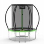 Батут із внутрішньою сіткою 4FIZJO PRO 6FT 183 см Black/Green (P-5907739319234)