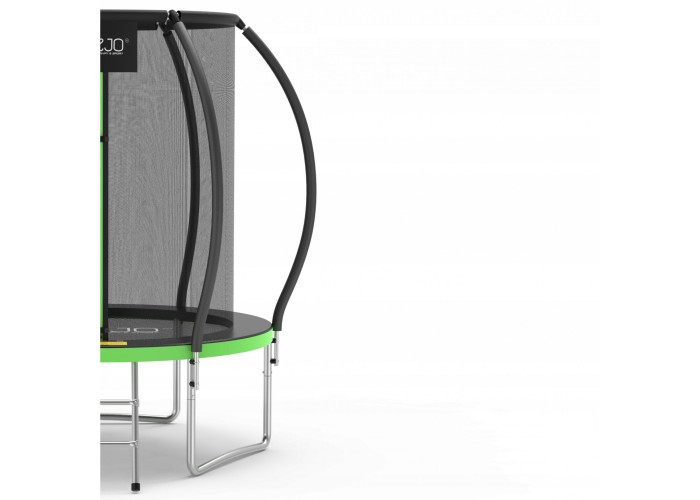 Батут із внутрішньою сіткою 4FIZJO PRO 6FT 183 см Black/Green (P-5907739319234)