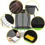 Батут із внутрішньою сіткою 4FIZJO PRO 6FT 183 см Black/Green (P-5907739319234)