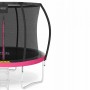 Батут із внутрішньою сіткою 4FIZJO PRO 8FT 252 см Black/Pink (P-5907739314550)