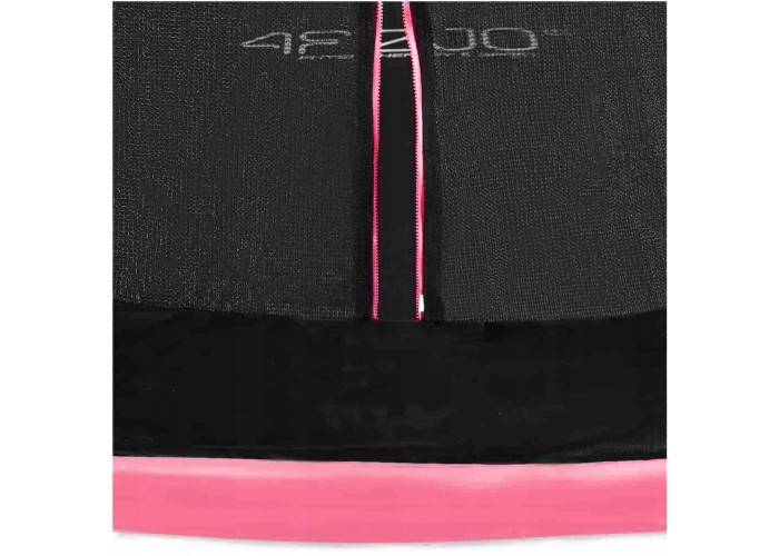 Батут із внутрішньою сіткою 4FIZJO PRO 8FT 252 см Black/Pink (P-5907739314550)