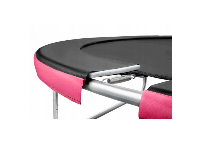 Батут із внутрішньою сіткою 4FIZJO PRO 8FT 252 см Black/Pink (P-5907739314550)