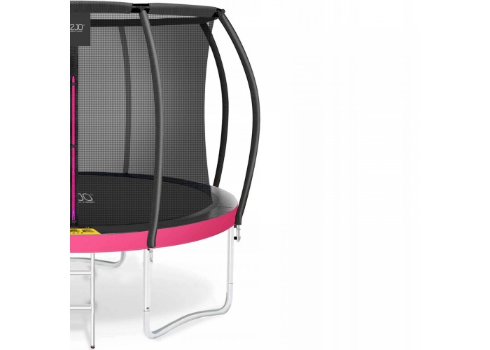 Батут із внутрішньою сіткою 4FIZJO PRO 10FT 312 см Black/Pink (P-5907739314604)