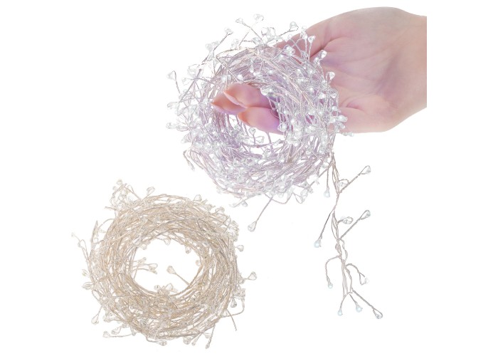 Гірлянда на батарейках Springos 3 м 100 LED CL0072 Cold White
