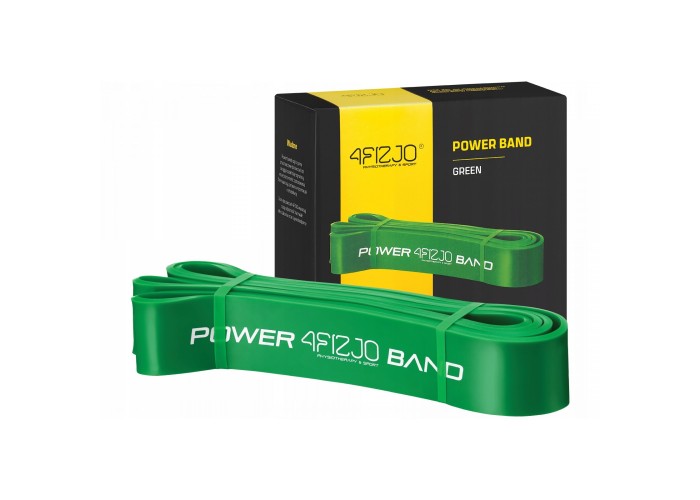 Еспандер-петля 4FIZJO Power Band 45 мм 26-36 кг резина для фітнесу і спорту Green (P-5907222931080)
