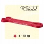 Еспандер-петля 4FIZJO Power Band 13 мм 6-10 кг резина для фітнесу і спорту Red (P-5907222931059)