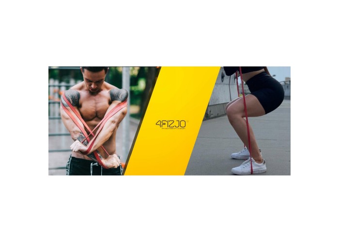 Еспандер-петля 4FIZJO Power Band 13 мм 6-10 кг резина для фітнесу і спорту Red (P-5907222931059)