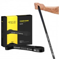 Еспандер-петля 4FIZJO Power Band 22 мм 12-17 кг резина для фітнесу і спорту Black (P-5907222931066)