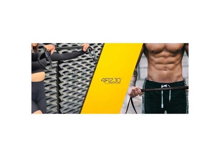 Еспандер-петля 4FIZJO Power Band 22 мм 12-17 кг резина для фітнесу і спорту Black (P-5907222931066)