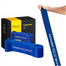 Еспандер-петля 4FIZJO Power Band 64 мм 36-46 кг резина для фітнесу і спорту Blue (P-5907222931097)