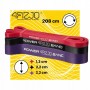 Еспандер-петля 4FIZJO Power Band 6-26 кг резина для фітнесу і спорту, набір 3 шт Mix (P-5907222931554)