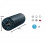 Масажний ролик 4FIZJO EPP PRO+ 45 x 14.5 см (валик, роллер) гладкий Black/Blue (P-5907222931141)