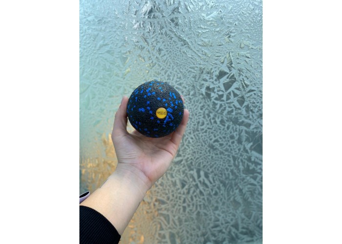Масажний м'яч 4FIZJO EPP Ball 08 Black/Blue (P-5907222931257)