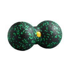 Масажний м'яч подвійний 4FIZJO EPP DuoBall 08 Black/Green (P-5907222931295)