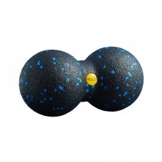 Масажний м'яч подвійний 4FIZJO EPP DuoBall 08 Black/Blue (P-5907222931318)
