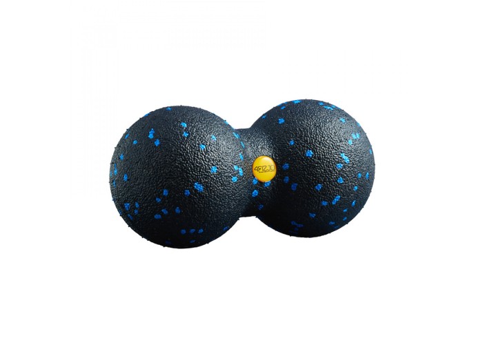 Масажний м'яч подвійний 4FIZJO EPP DuoBall 08 Black/Blue (P-5907222931318)