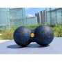 Масажний м'яч подвійний 4FIZJO EPP DuoBall 08 Black/Blue (P-5907222931318)
