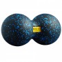Масажний м'яч подвійний 4FIZJO EPP DuoBall 12 Black/Blue (P-5907222931349)