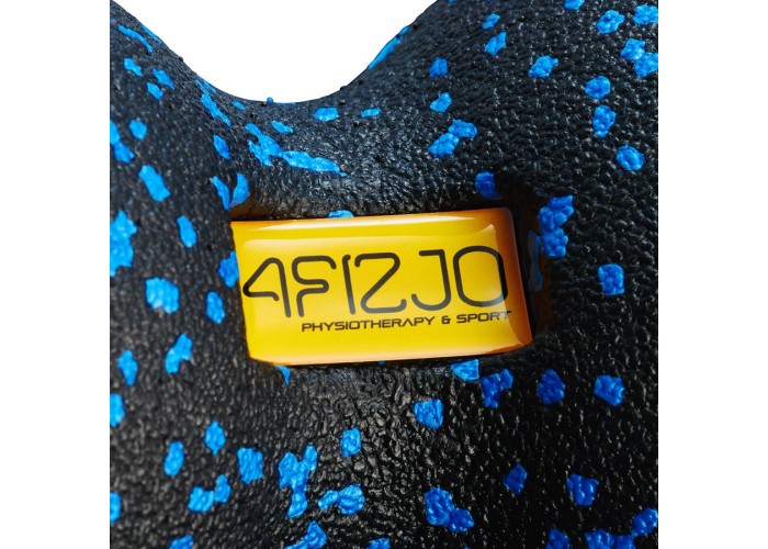 Масажний м'яч подвійний 4FIZJO EPP DuoBall 12 Black/Blue (P-5907222931349)