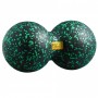 Масажний м'яч подвійний 4FIZJO EPP DuoBall 12 Black/Green (P-5907222931325)