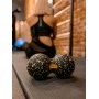 Масажний м'яч подвійний 4FIZJO EPP DuoBall 12 Black/Green (P-5907222931325)