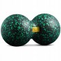 Масажний м'яч подвійний 4FIZJO EPP DuoBall 12 Black/Green (P-5907222931325)