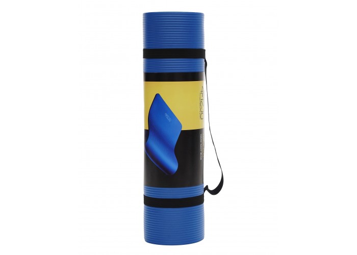 Килимок (мат) спортивний 4FIZJO NBR 180 x 60 x 1 см для йоги та фітнесу Blue (P-5907222931028)