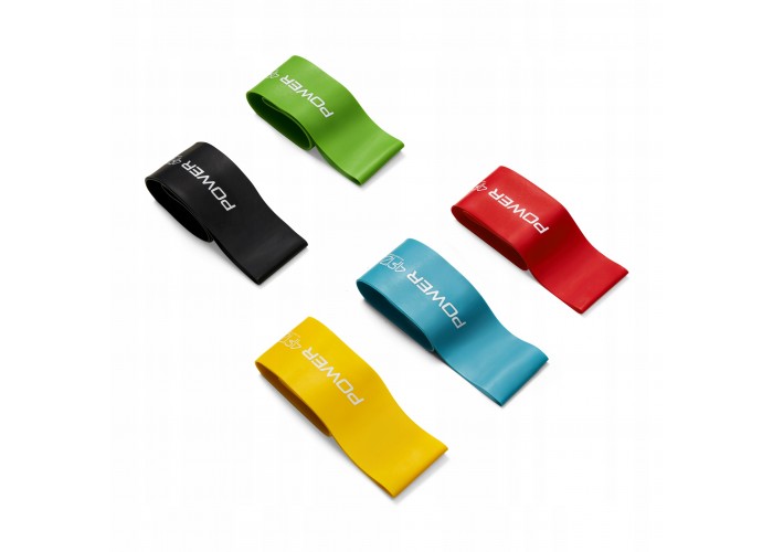 Резинки для фітнесу 4FIZJO Mini Power Band набір 5 шт 1-20 кг Mix (P-5907222931110)