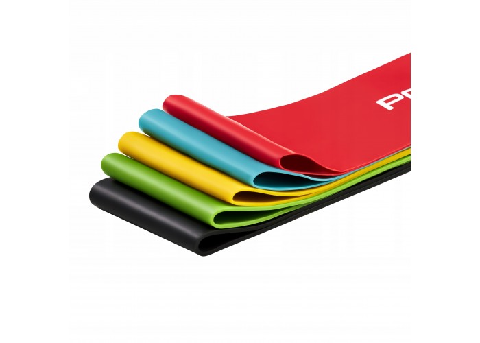 Резинки для фітнесу 4FIZJO Mini Power Band набір 5 шт 1-20 кг Mix (P-5907222931110)