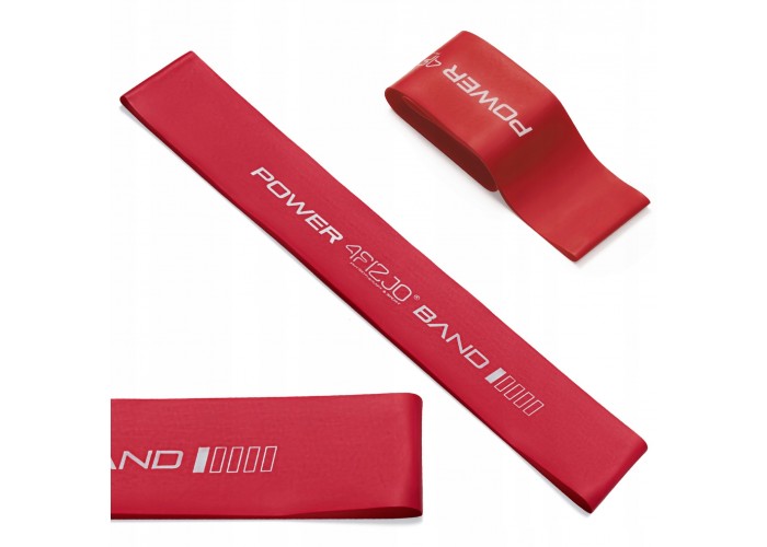Резинка для фітнесу 4FIZJO Mini Power Band 0.4 мм 1-3 кг Red (P-5907739310361)