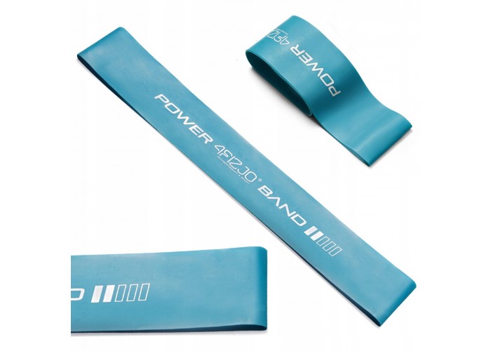 Резинка для фітнесу 4FIZJO Mini Power Band 0.6 мм 1-5 кг Sky Blue (P-5907222931103)