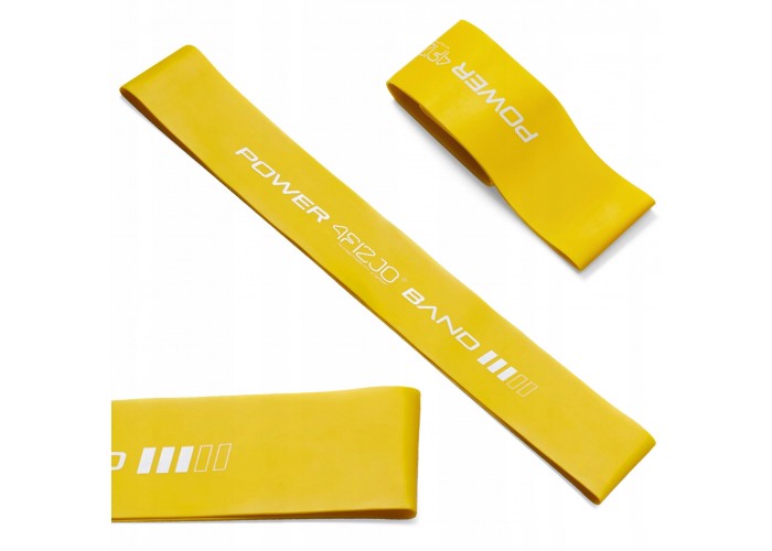 Резинка для фітнесу 4FIZJO Mini Power Band 0.8 мм 5-10 кг Yellow (P-5907222931608)
