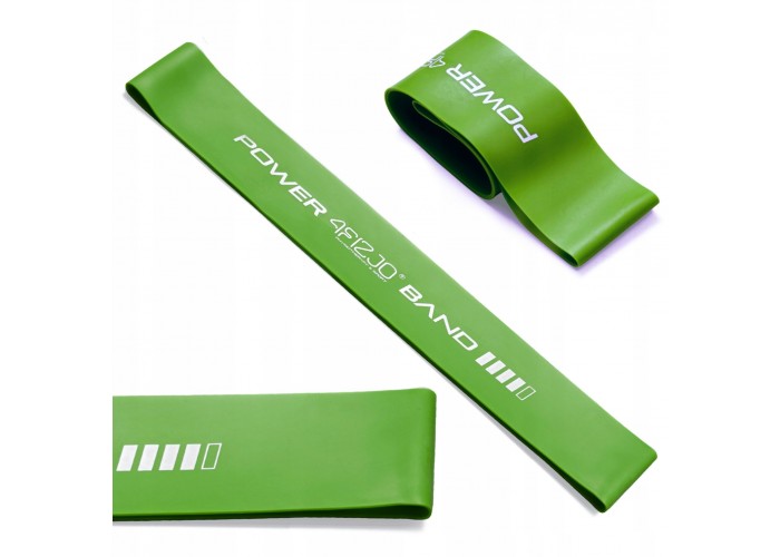 Резинка для фітнесу 4FIZJO Mini Power Band 1 мм 10-15 кг Green (P-5907222931615)