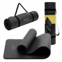 Килимок (мат) спортивний 4FIZJO NBR 180 x 60 x 1 см для йоги та фітнесу Black (P-5907222931462)