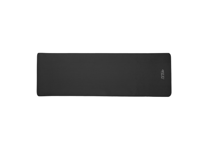 Килимок (мат) спортивний 4FIZJO NBR 180 x 60 x 1 см для йоги та фітнесу Black (P-5907222931462)