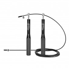 Скакалка швидкісна для кросфіту 4FIZJO Speed Rope Black (P-5907222931165)