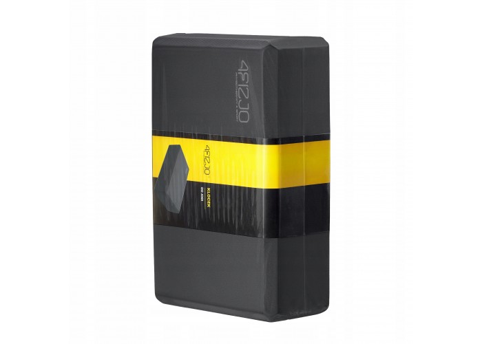 Блок для йоги 4FIZJO 23 x 15 x 7.6 см Black (P-5907222931387)