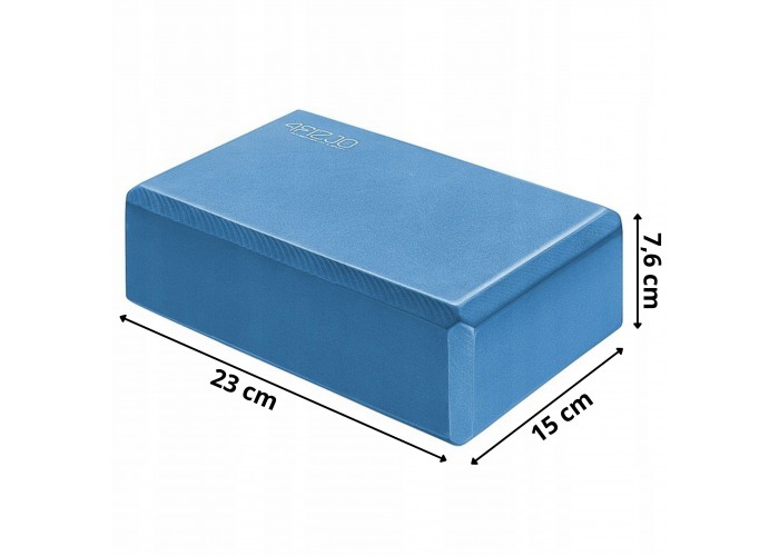 Блок для йоги 4FIZJO 23 x 15 x 7.6 см Blue (P-5907222931394)