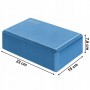 Блок для йоги 4FIZJO 23 x 15 x 7.6 см Blue (P-5907222931394)