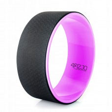 Колесо для йоги та фітнесу 4FIZJO Dharma Black/Pink (P-5907222931455)