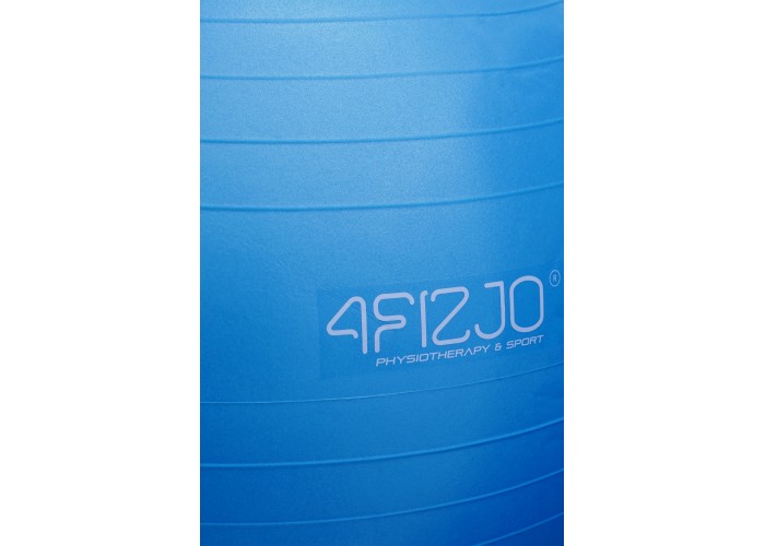 М'яч для фітнесу (фітбол) 4FIZJO 65 см Anti-Burst Blue (P-5907222931493)