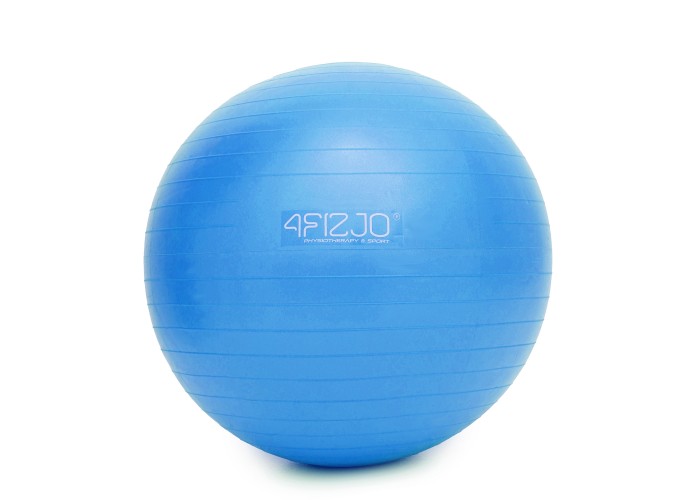 М'яч для фітнесу (фітбол) 4FIZJO 65 см Anti-Burst Blue (P-5907222931493)