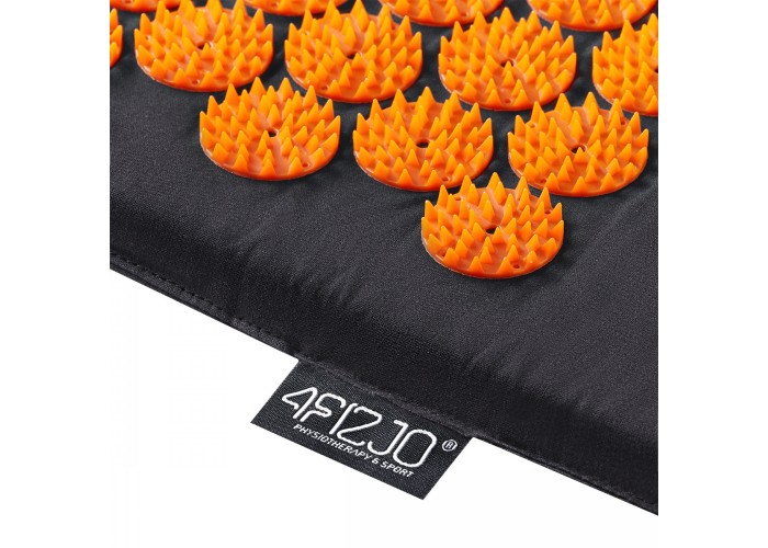 Килимок акупунктурний 4FIZJO Classic Mat Аплікатор Кузнєцова Black/Orange (P-5907222931738)