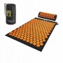 Килимок акупунктурний з валиком 4FIZJO Classic Mat Аплікатор Кузнєцова Black/Orange (P-5907222931752)