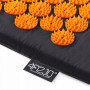 Килимок акупунктурний з валиком 4FIZJO Classic Mat Аплікатор Кузнєцова Black/Orange (P-5907222931752)
