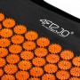 Килимок акупунктурний з валиком 4FIZJO Classic Mat Аплікатор Кузнєцова Black/Orange (P-5907222931752)