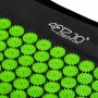 Килимок акупунктурний з валиком 4FIZJO Classic Mat Аплікатор Кузнєцова Black/Green (P-5907222931745)