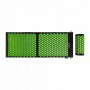 Килимок акупунктурний з валиком 4FIZJO Classic Mat XL Аплікатор Кузнєцова Black/Green (P-5907222931769)