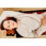 Килимок акупунктурний з валиком 4FIZJO Classic Mat XL Аплікатор Кузнєцова Black/Orange (P-5907222931776)